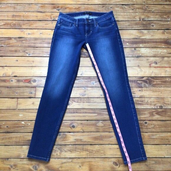 GUESS blue jeans skinny low rise stretchy soft denim size 27 - Picture 7 of 11